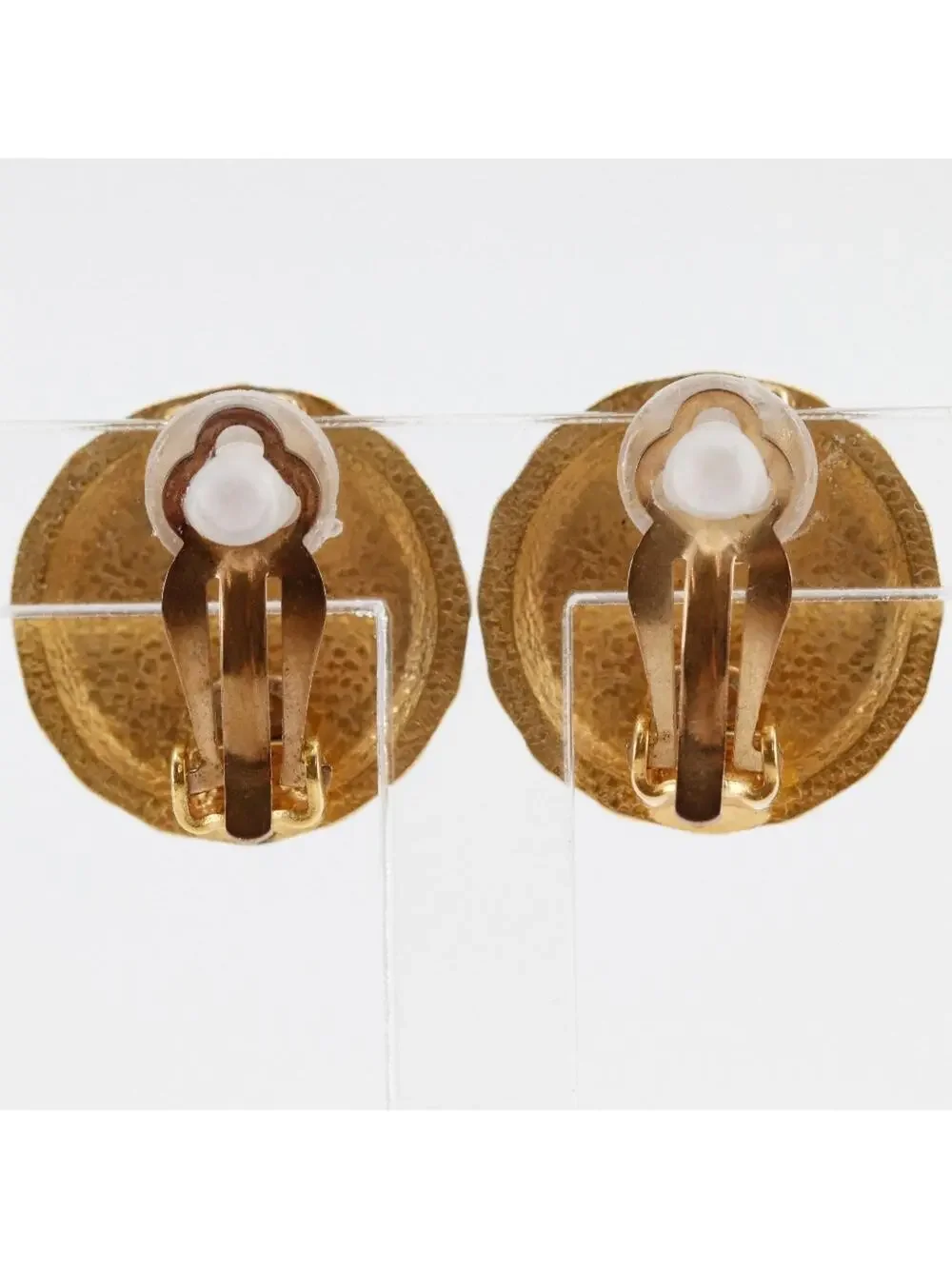 Chanel Clip-On Earrings Gold- #208371C94B